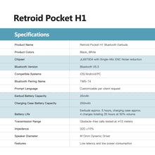 Load image into Gallery viewer, Retroid Pocket Bluetooth Earbuds
