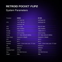 Load image into Gallery viewer, Retroid Pocket Flip 2 Handheld
