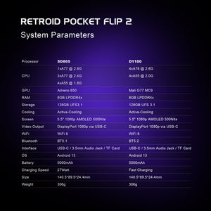 Retroid Pocket Flip 2 Handheld